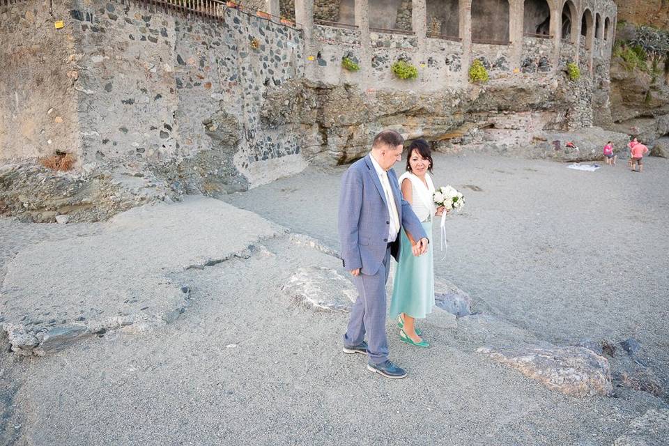 Wedding at the seaside