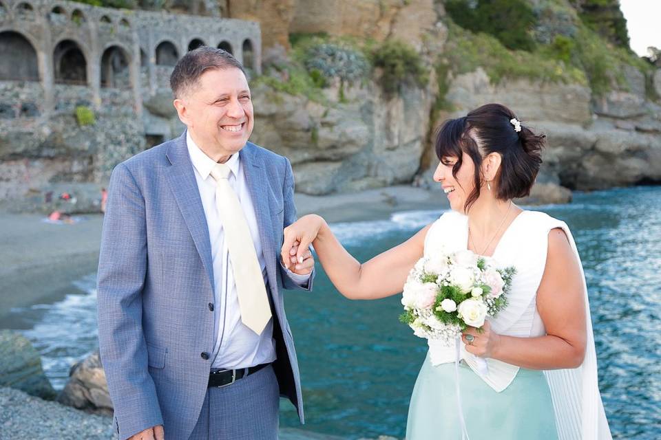 Wedding at the seaside