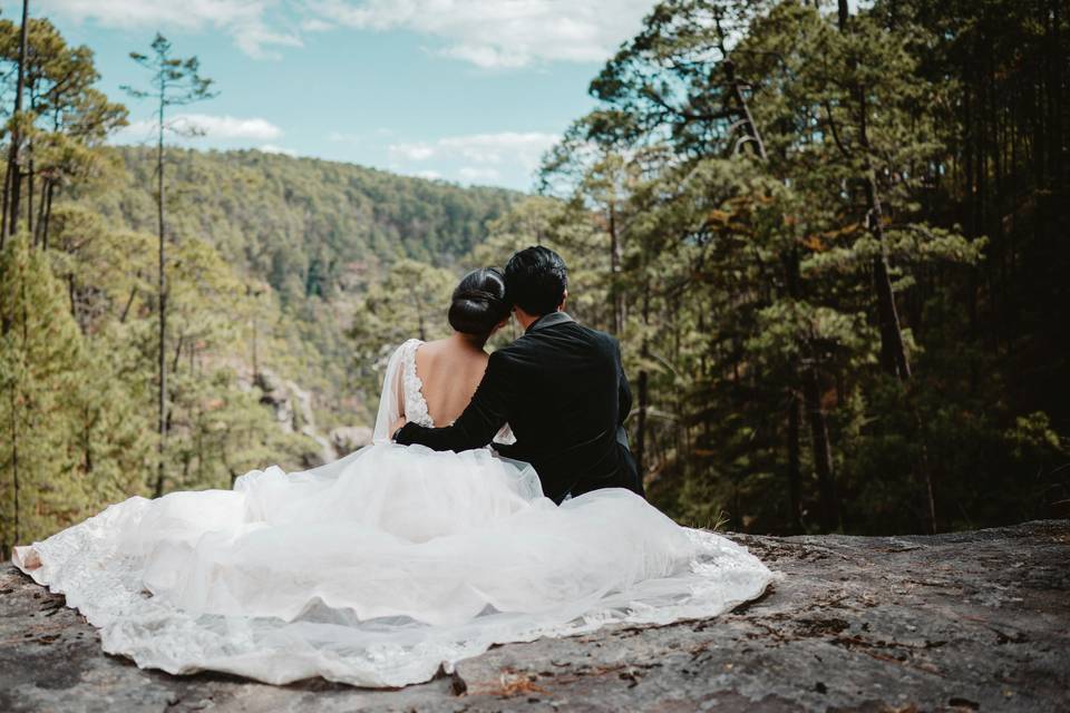 Mountain wedding