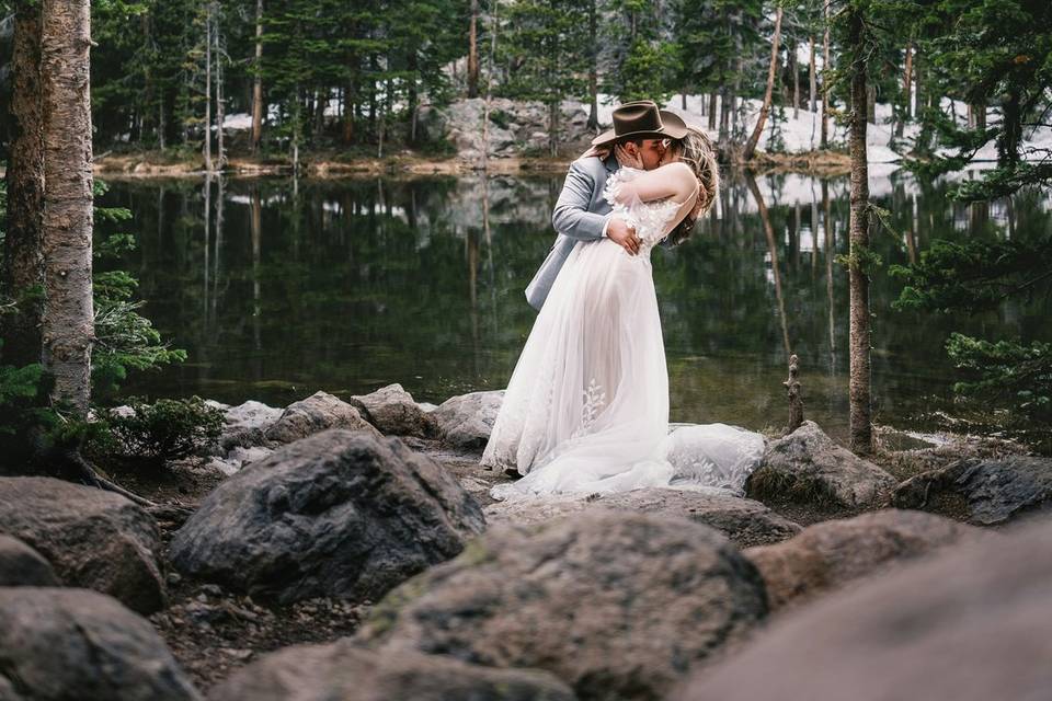 Mountain wedding lago