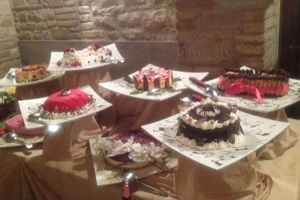 I buffet dolci invernale