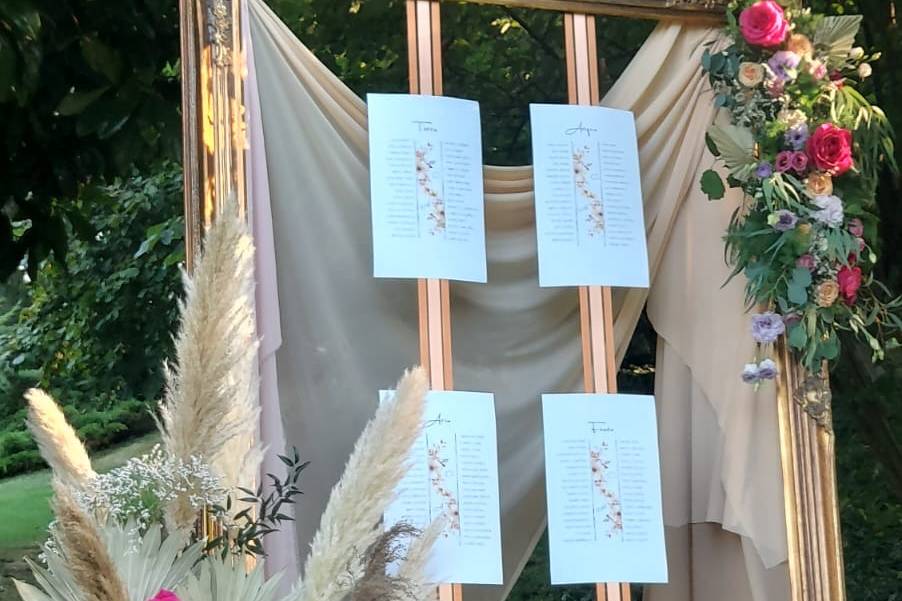 Tableau con cornice