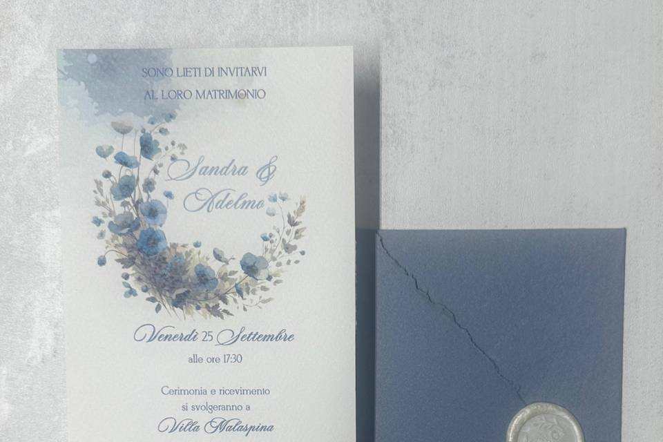 Invito nuvola azzurra
