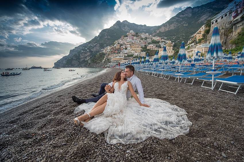 Sposi  positano amalfi coast