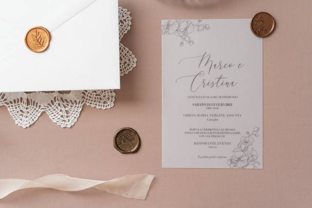 INVITI MATRIMONIO - COLLEZIONE DECOR - plumacreativa