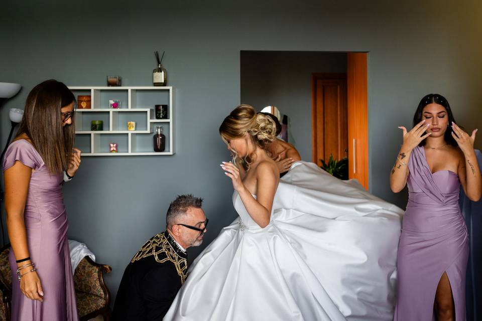 Preparativi sposa