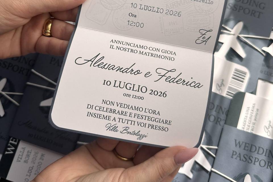 Wedding passport