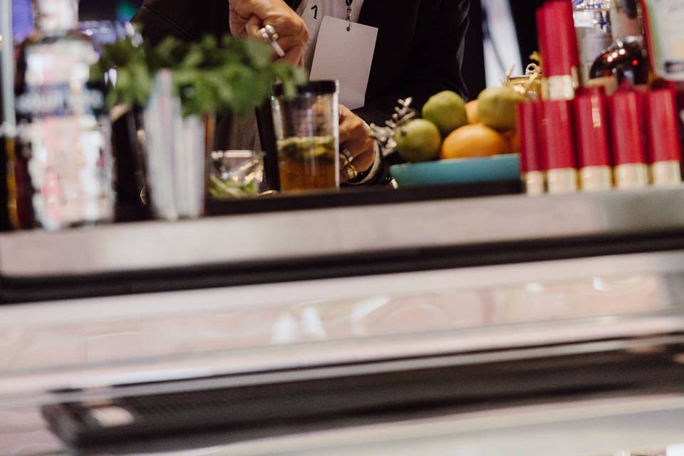 Dettagli cocktail bar