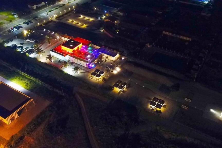 Notturna dal drone