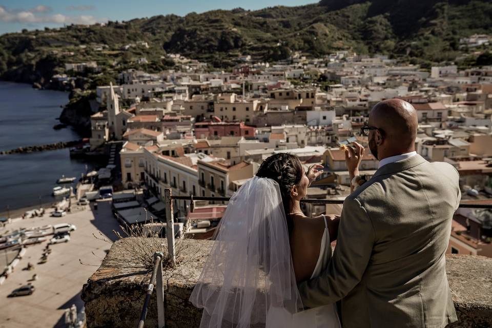 Lipari dall alto