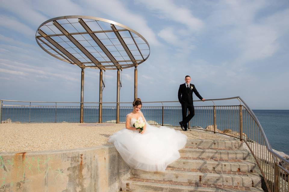 Urban/Sea wedding