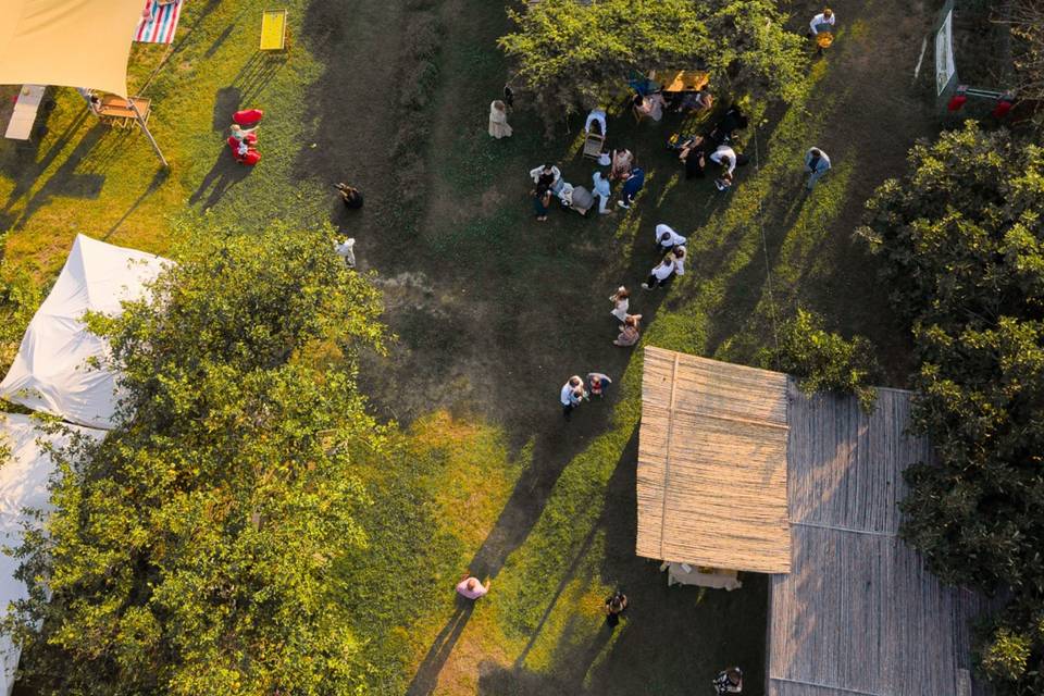 Panoramica giardino