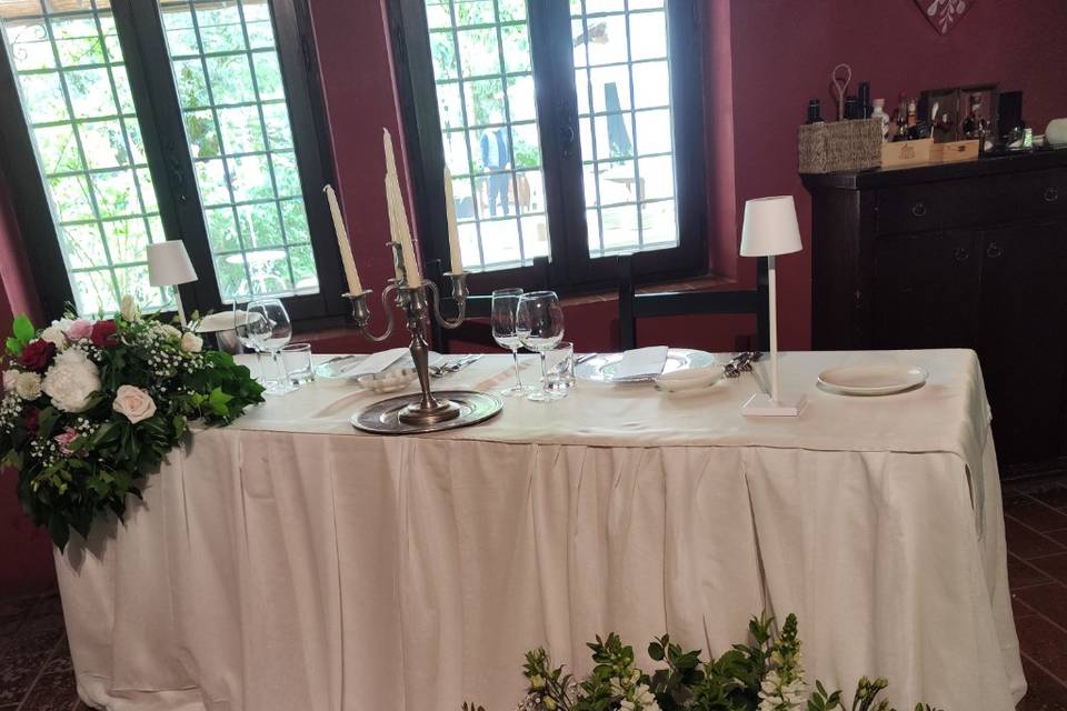 Tavolo sposi