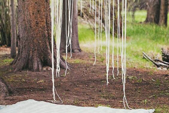 Decorazione macrame