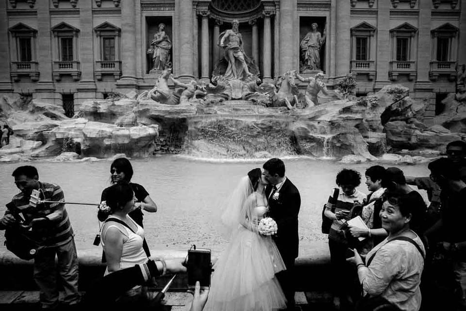 Sposi Fontana di Trevi