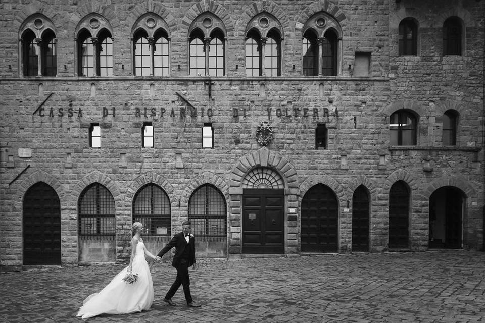 Wedding in Volterra