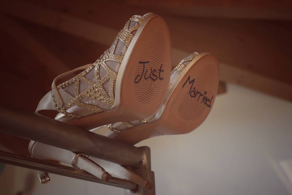 Scarpe da sposa take away