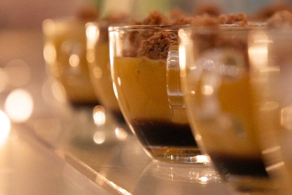 Crema al caffè con zabaione
