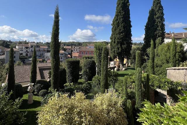 La vista dal palazzo