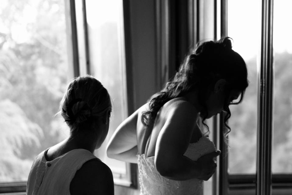 Preparazione sposa