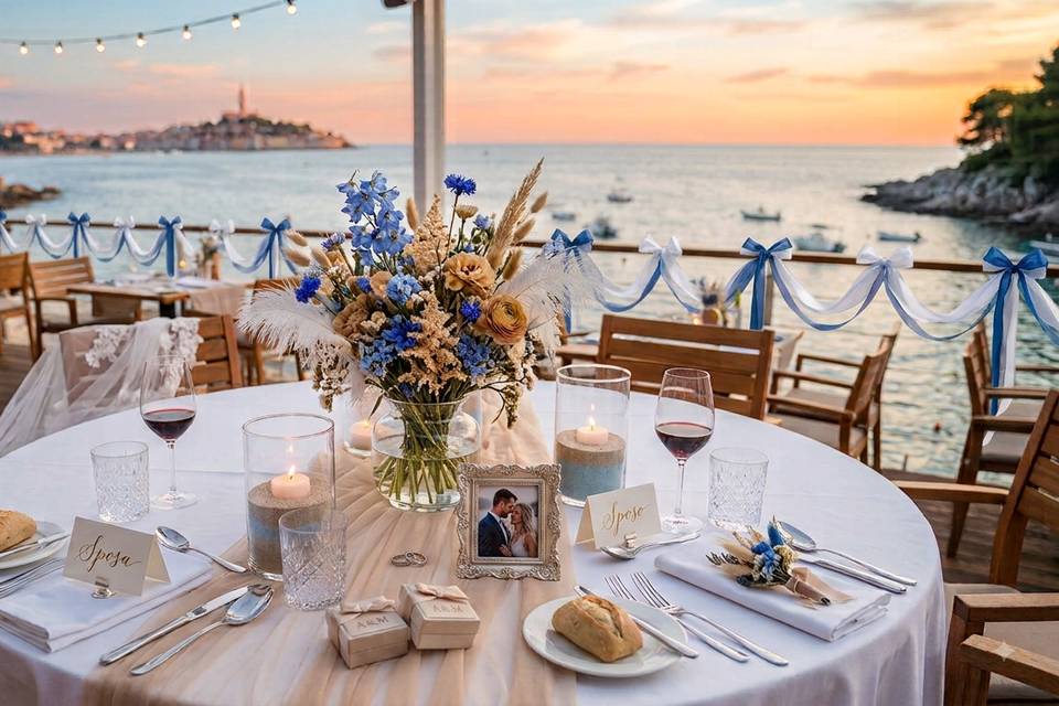 Matrimonio intimo sul mare
