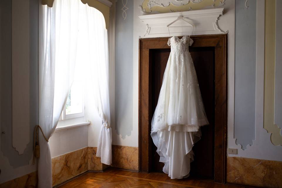 Vestito sposa - villa