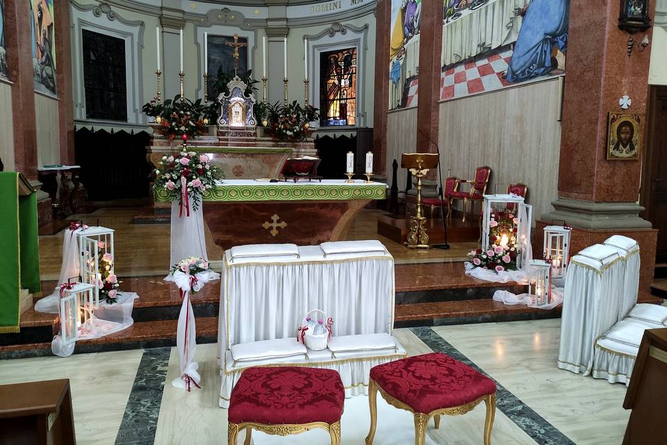 Allestimento chiesa