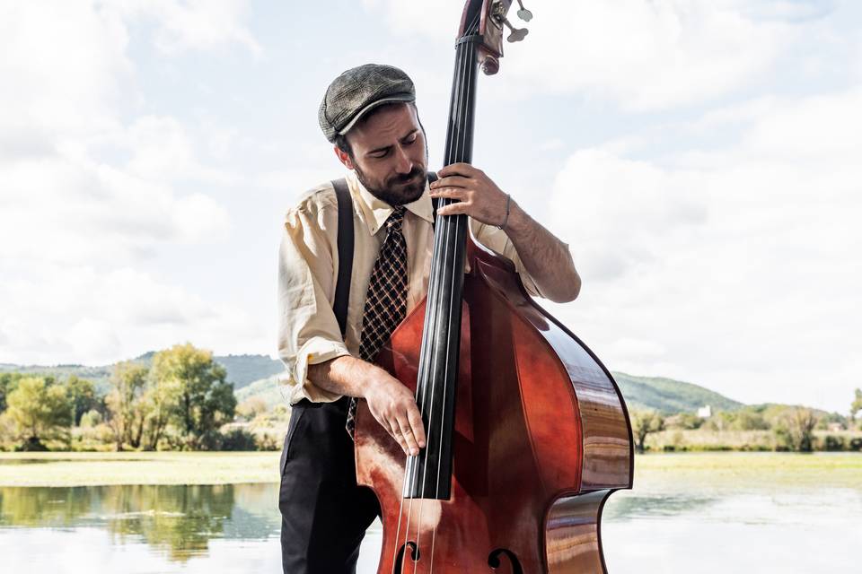 Bass on the lake