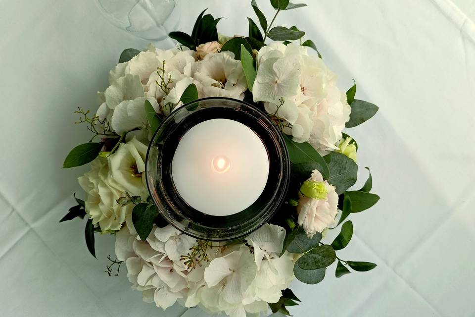 Dettaglio centrotavola