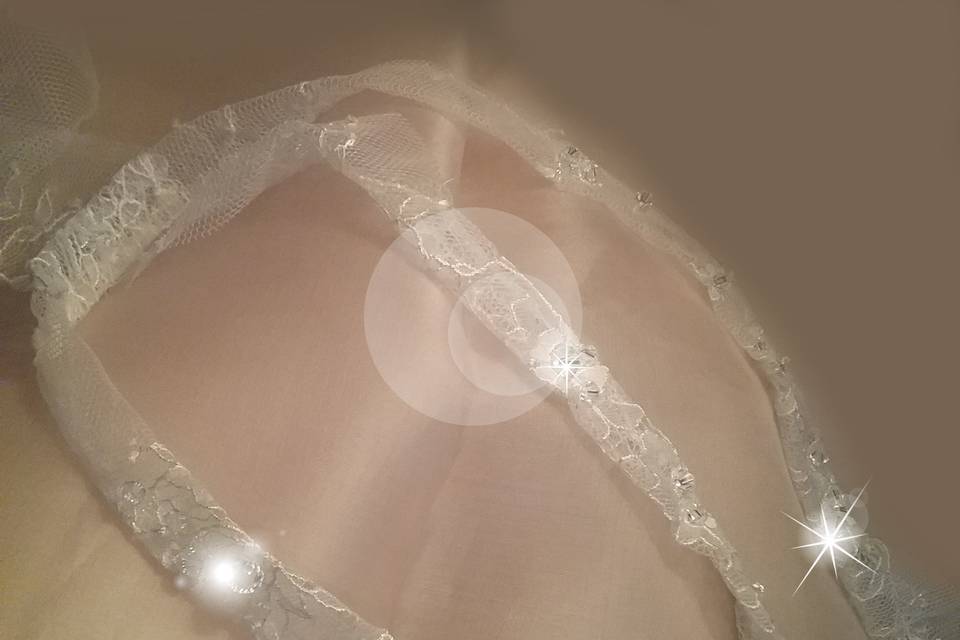 Fascia capelli sposa Berna