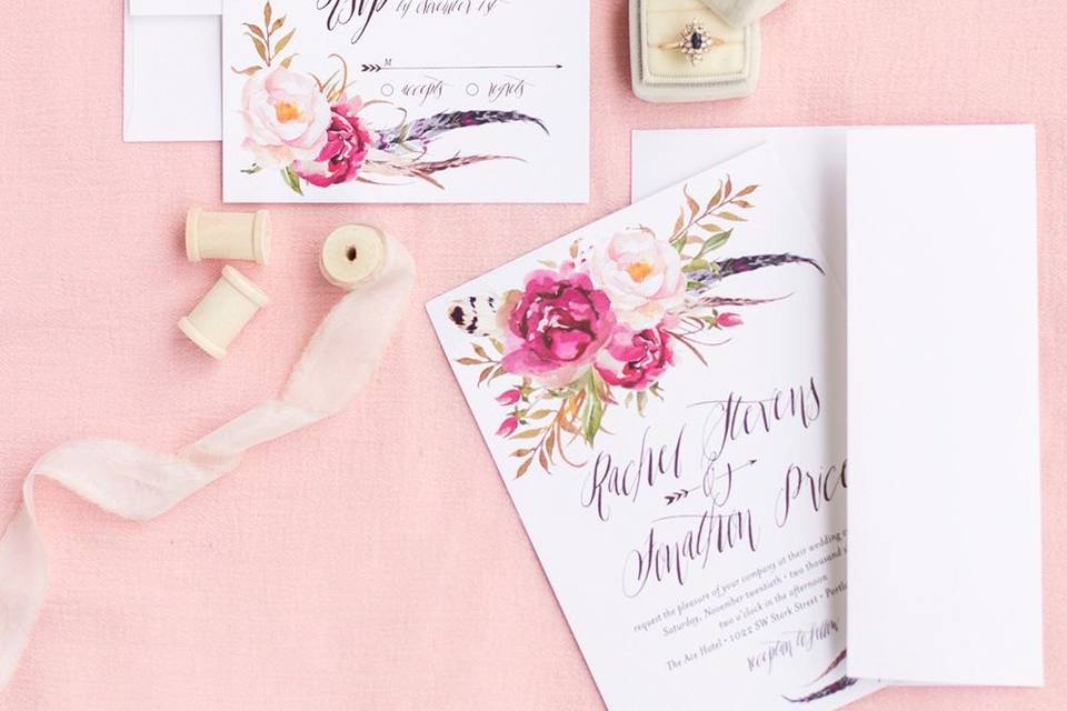 Wedding stationery