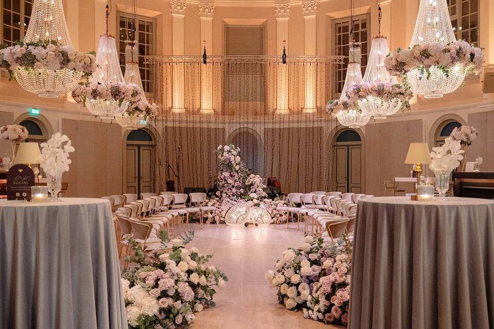Noleggio lampadari matrimonio