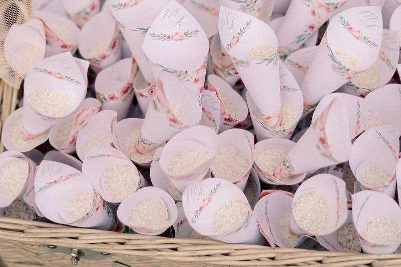 Wedding cones