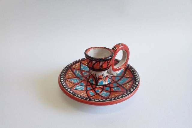 Tazza in ceramica siciliana decorata - Mobilia Store Home & Favours