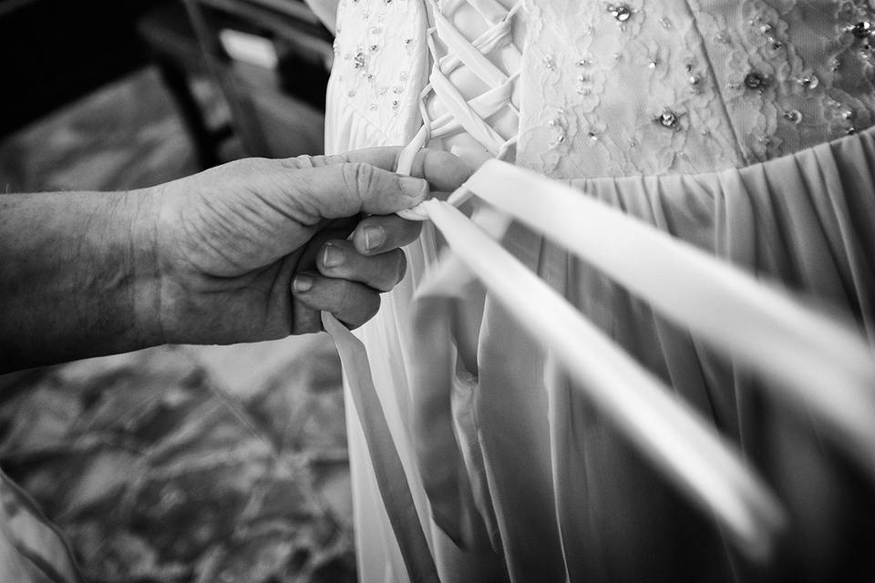 Preparazione sposa