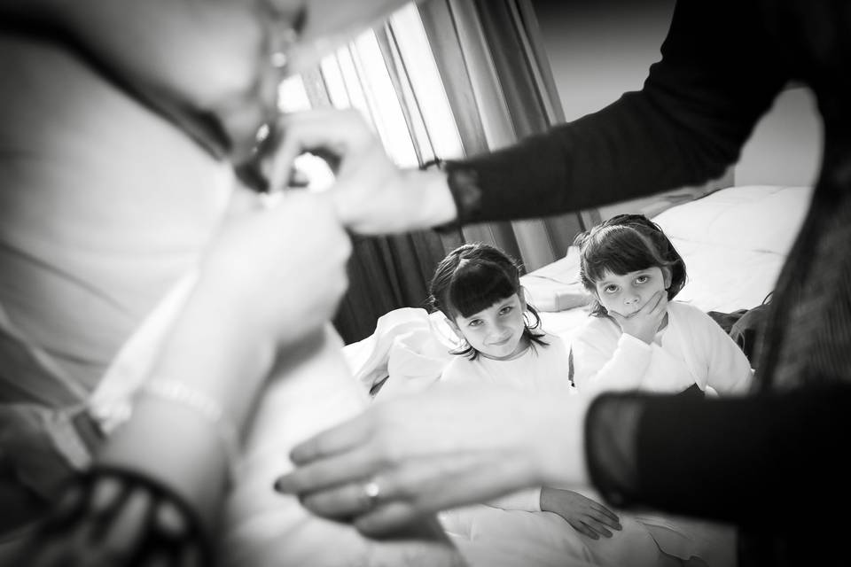 Preparazione sposa