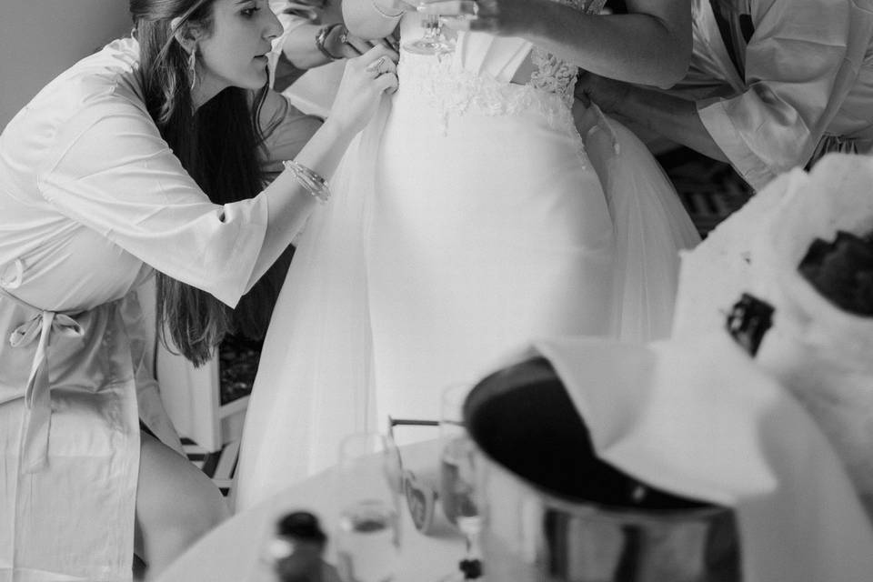 Preparativi sposa