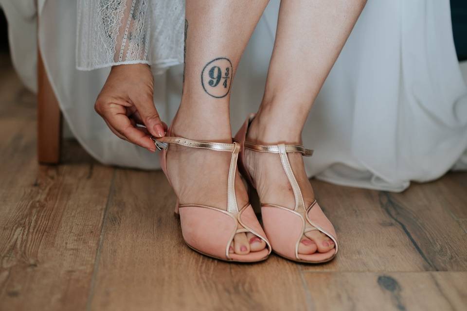 Preparazione sposa