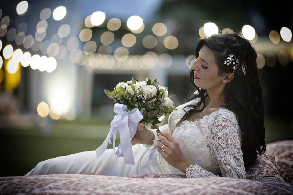 Sposa e luci