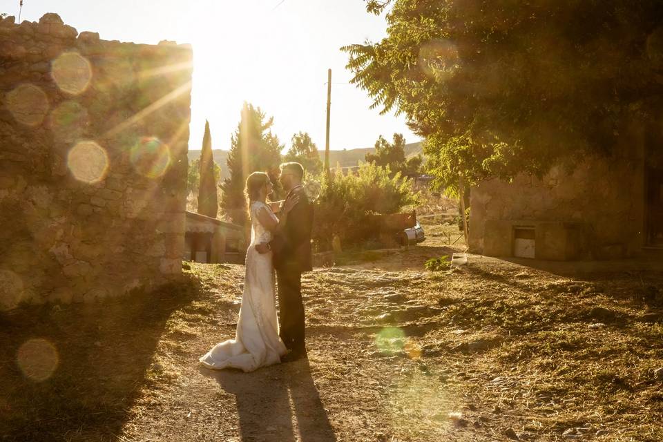 Sposi con flare