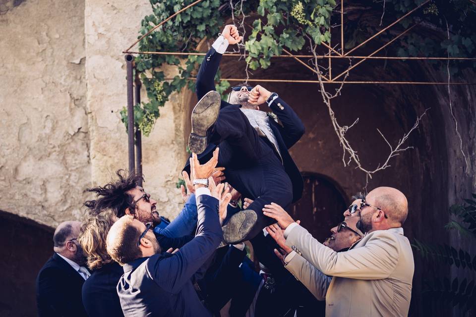 Alzata di sposo