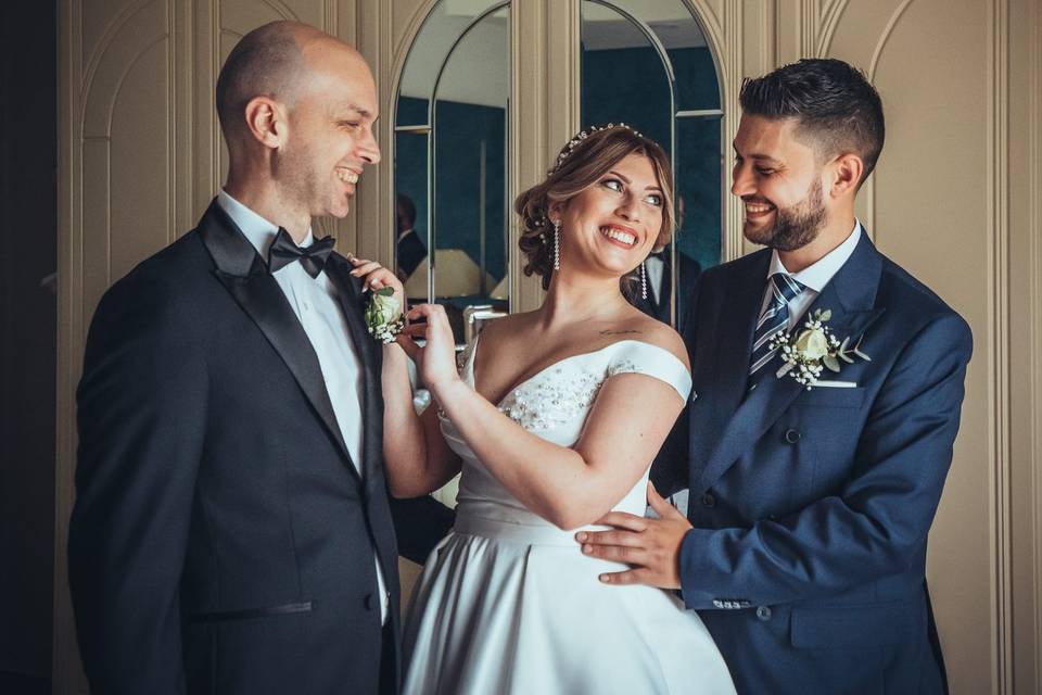 Sposa con fratelli