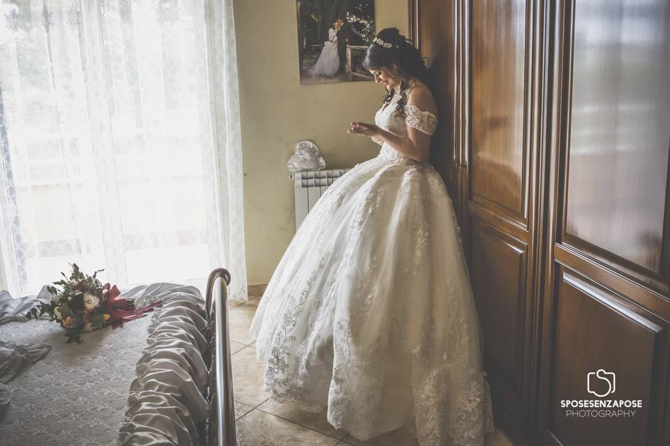 Vestizione sposa