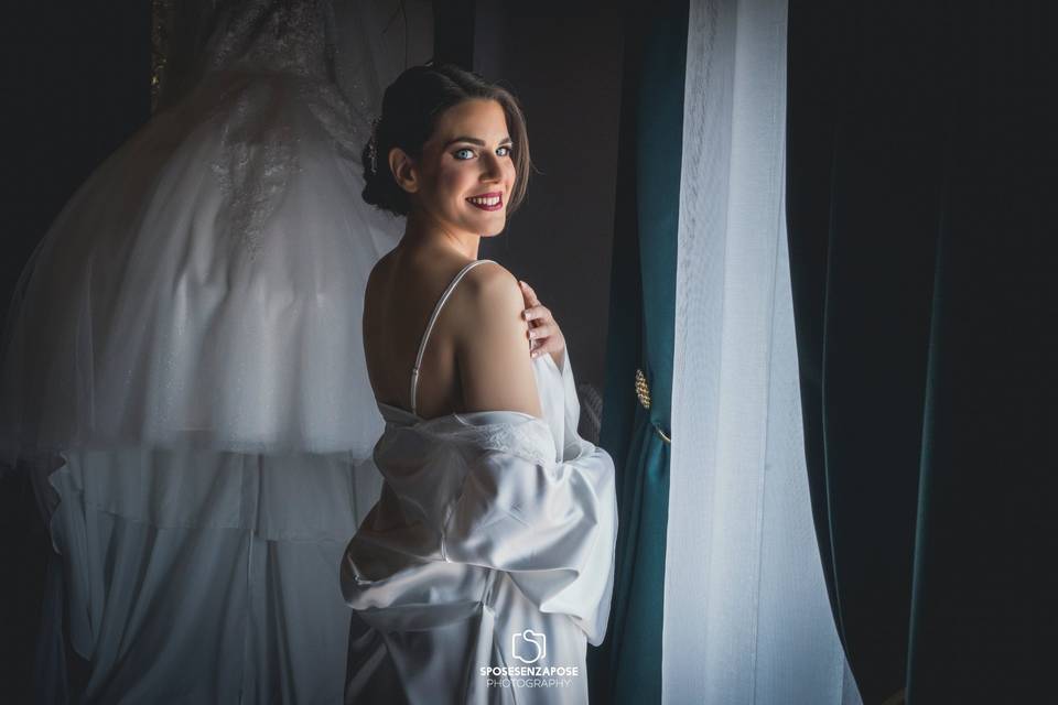 Sposa sorridente