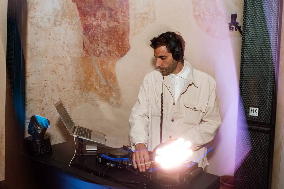 DJ set Villa Schiarino