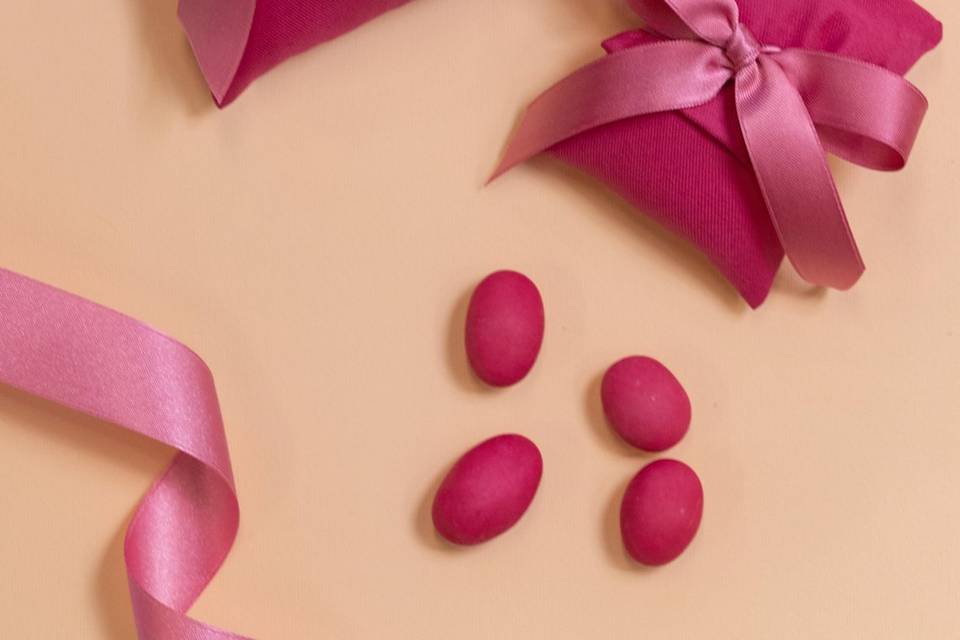 Bustine in twille fuxia