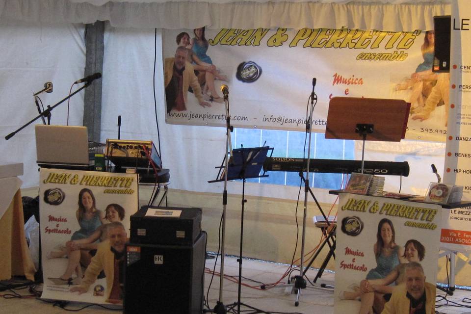 Postazione musicale del TRIO