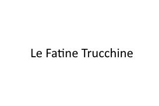 Le Fatine Trucchine - logo