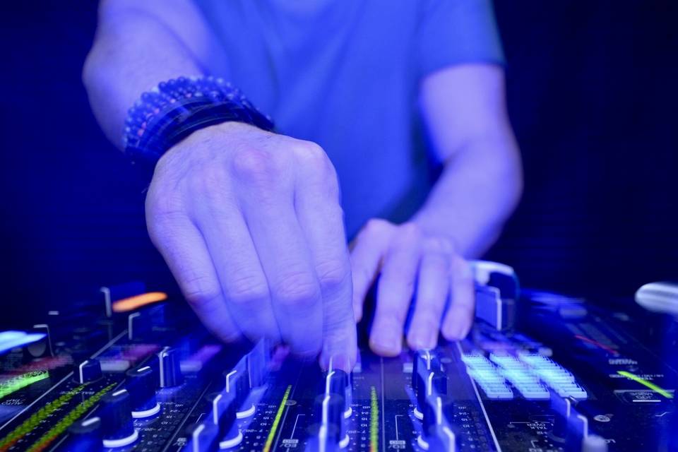 DJ in action