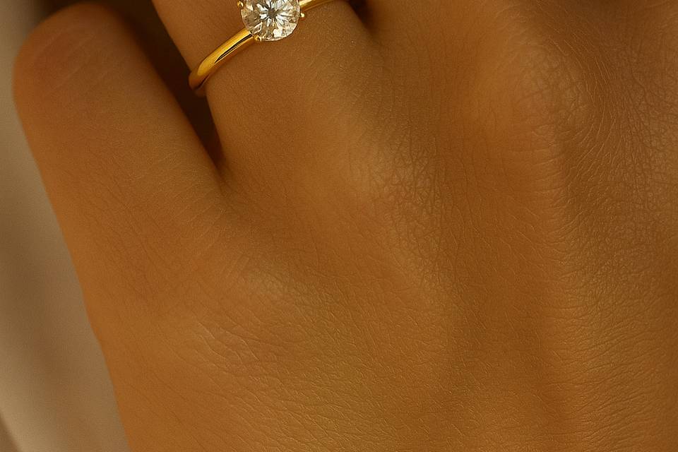 Anello solitario